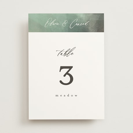 Table Numbers