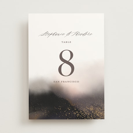 Table Numbers