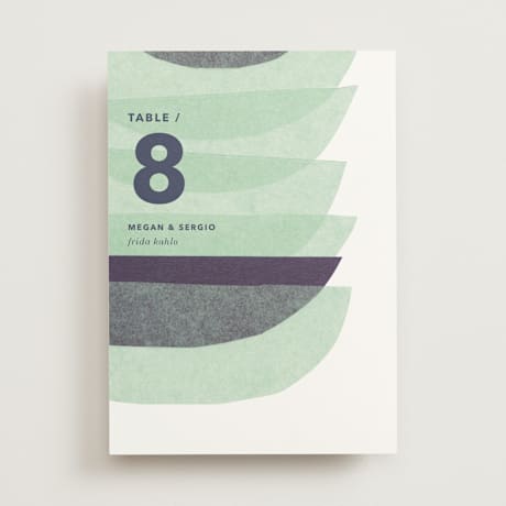 Table Numbers