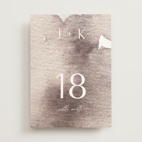 Table Numbers