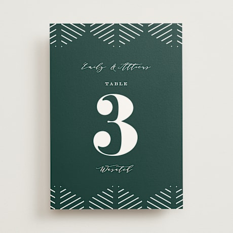 Table Numbers