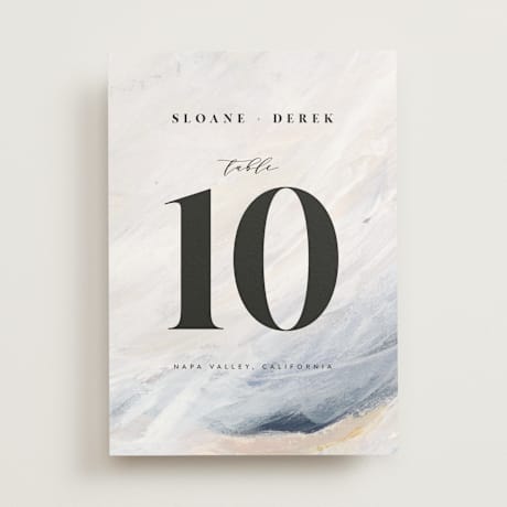 Table Numbers