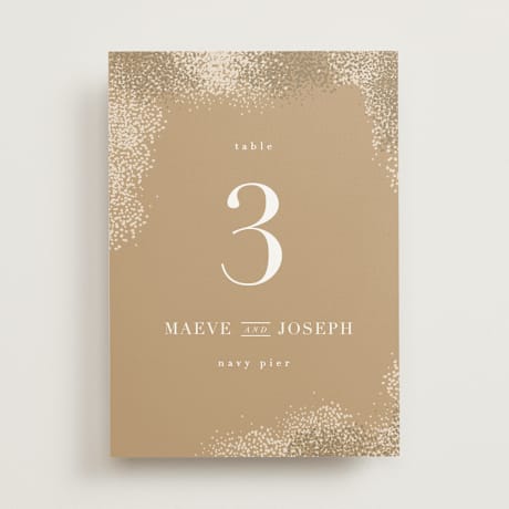 Table Numbers