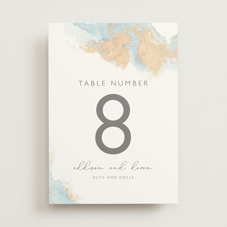 Table Numbers