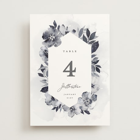 Table Numbers