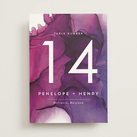 Table Numbers