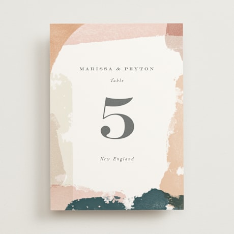 Table Numbers