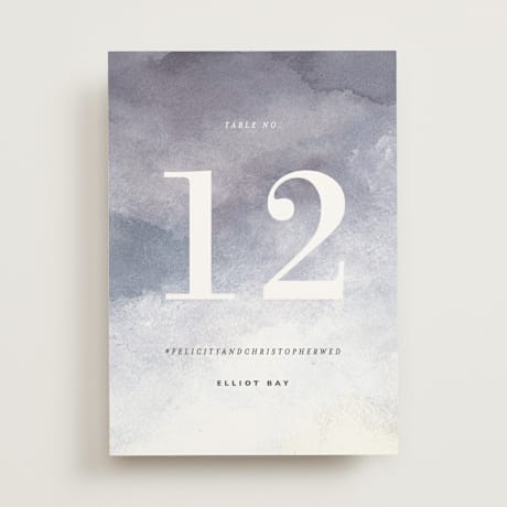 Table Numbers