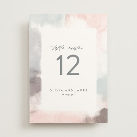 Table Numbers