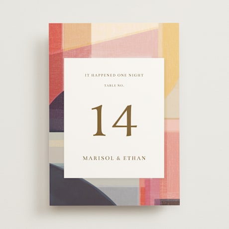 Table Numbers