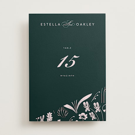 Table Numbers