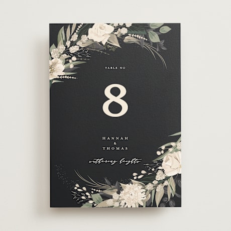 Table Numbers