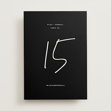 Table Numbers