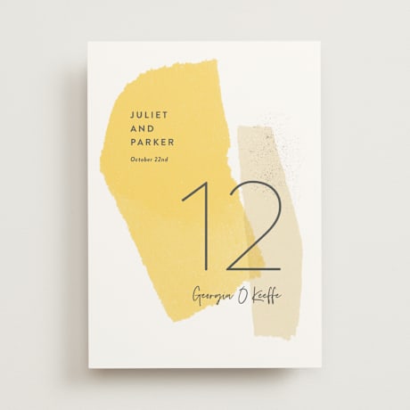 Table Numbers