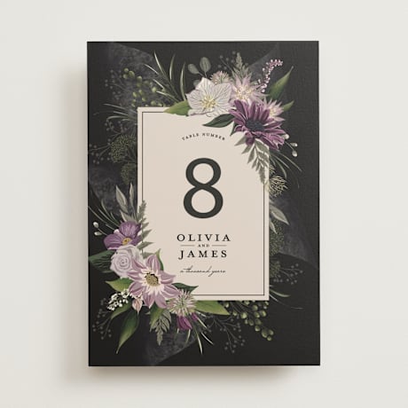 Table Numbers