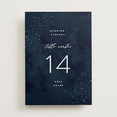 Table Numbers