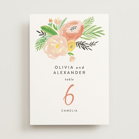 Table Numbers