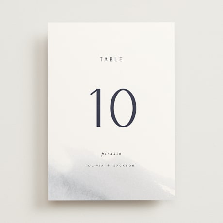 Table Numbers