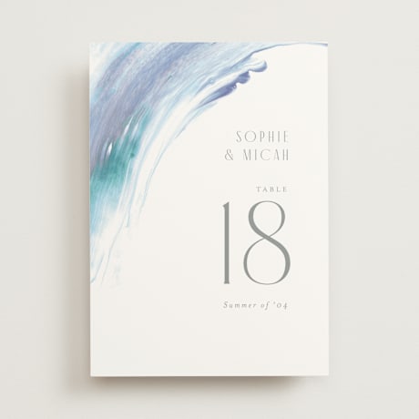 Table Numbers