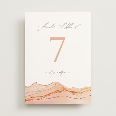 Table Numbers