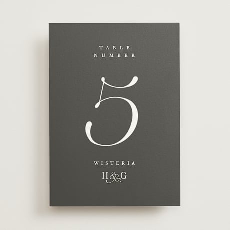 Table Numbers