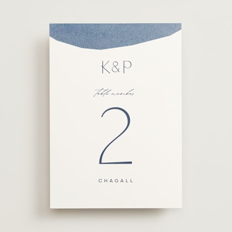 Table Numbers
