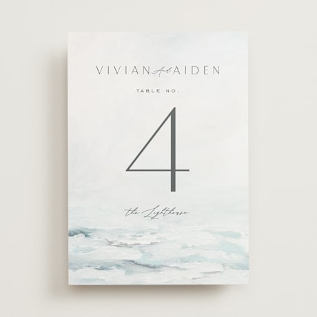 Table Numbers