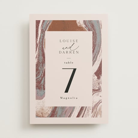 Table Numbers