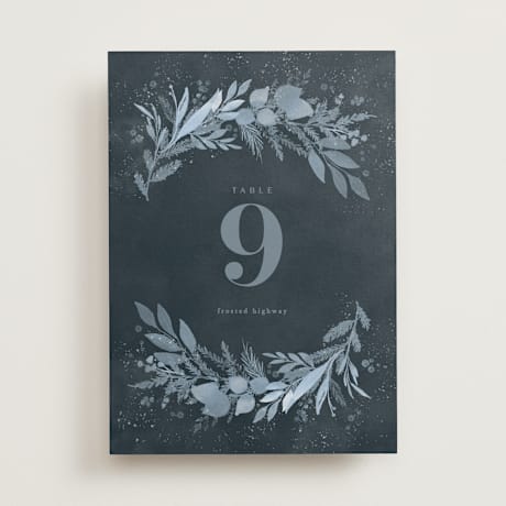 Table Numbers