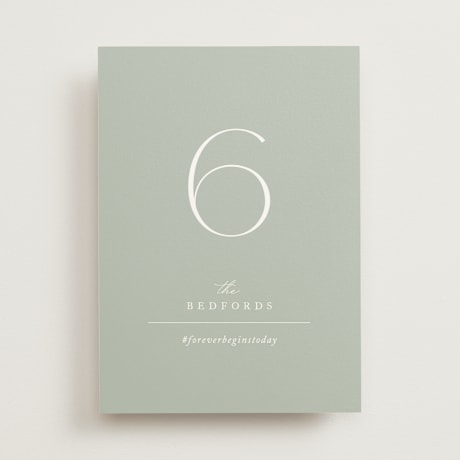 Table Numbers