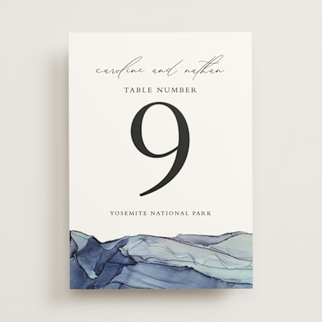 Table Numbers