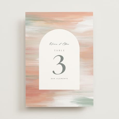 Table Numbers