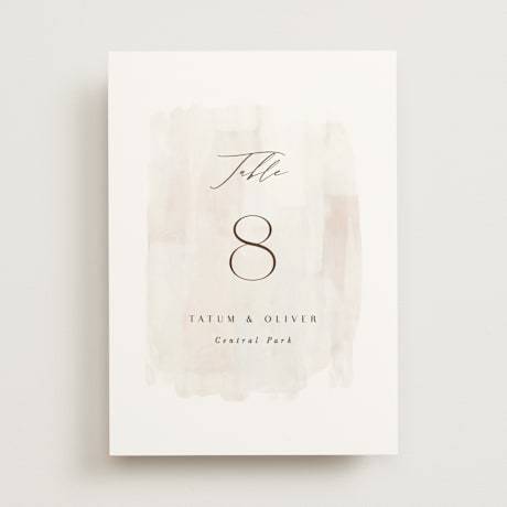 Table Numbers