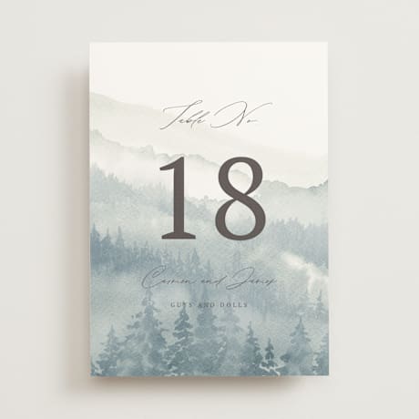 Table Numbers