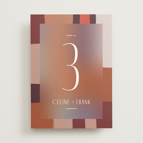 Table Numbers