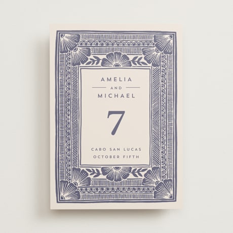 Table Numbers