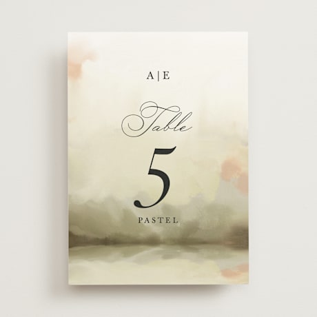 Table Numbers