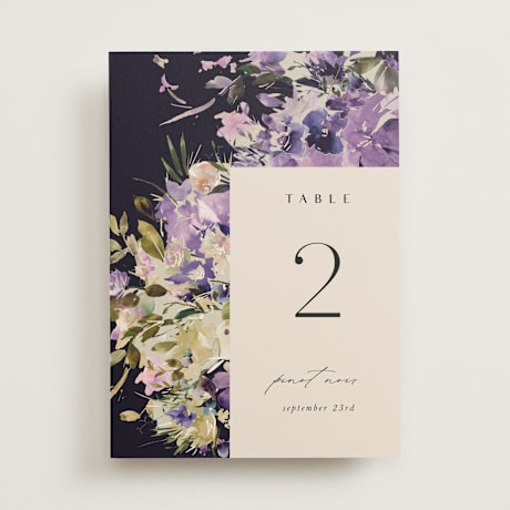Table Numbers
