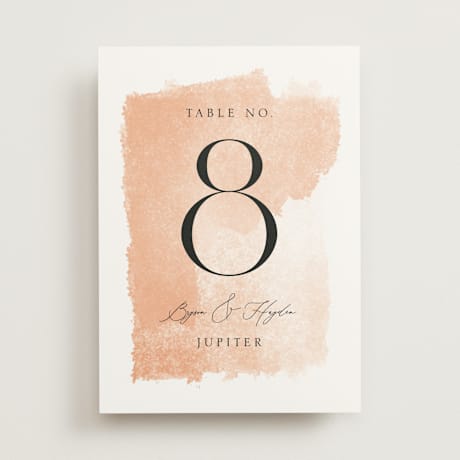 Table Numbers
