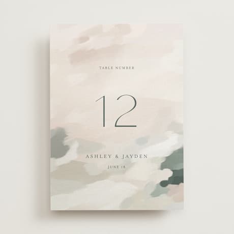 Table Numbers
