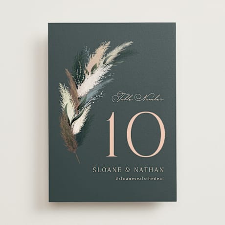 Table Numbers