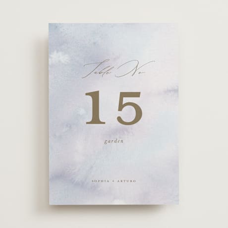 Table Numbers