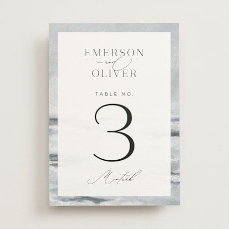 Table Numbers
