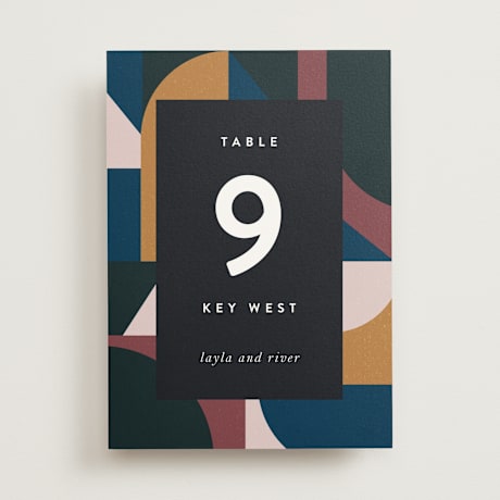 Table Numbers