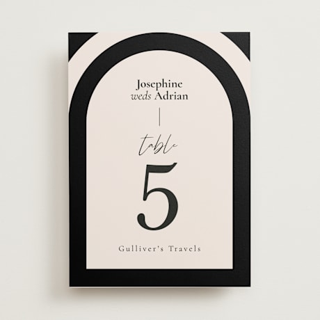 Table Numbers