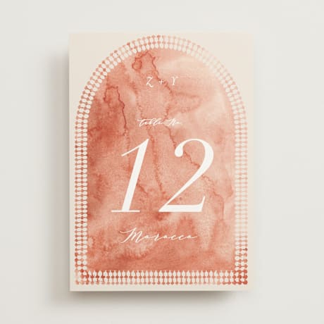 Table Numbers