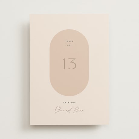 Table Numbers