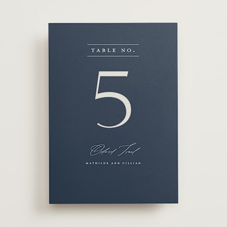 Table Numbers