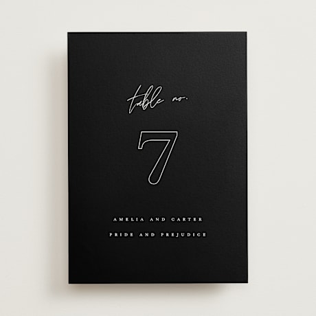 Table Numbers