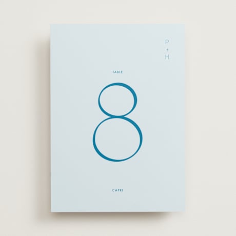 Table Numbers